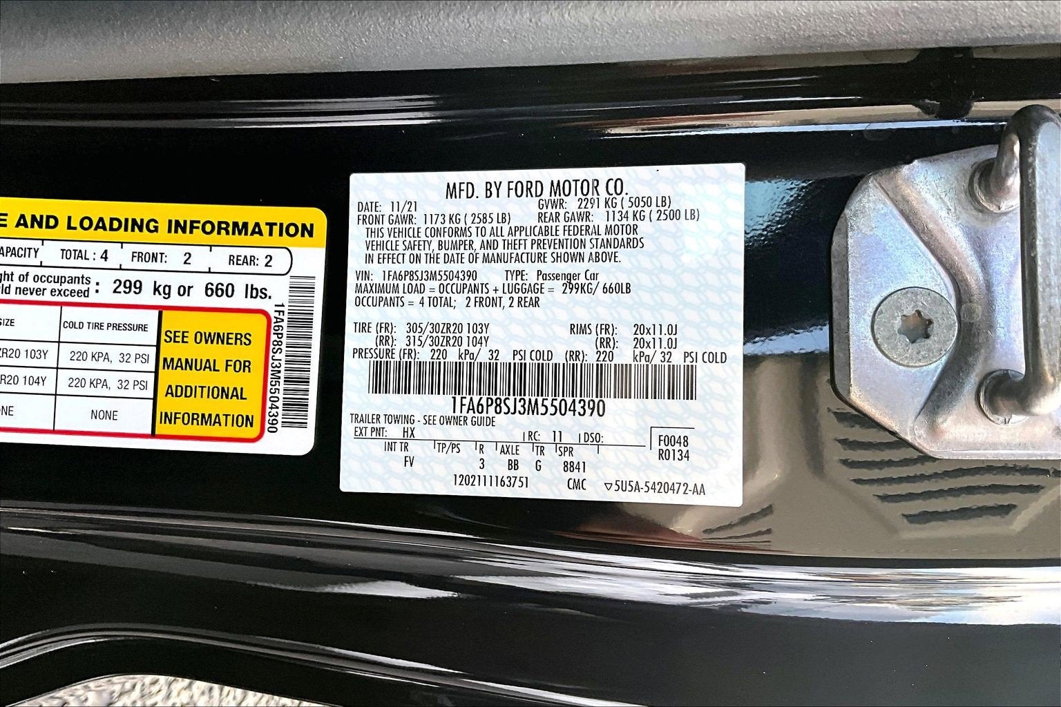 2021 Ford Mustang Shelby GT500