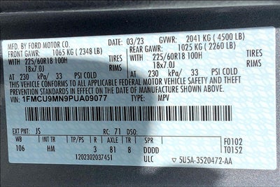 2023 Ford Escape ST-Line