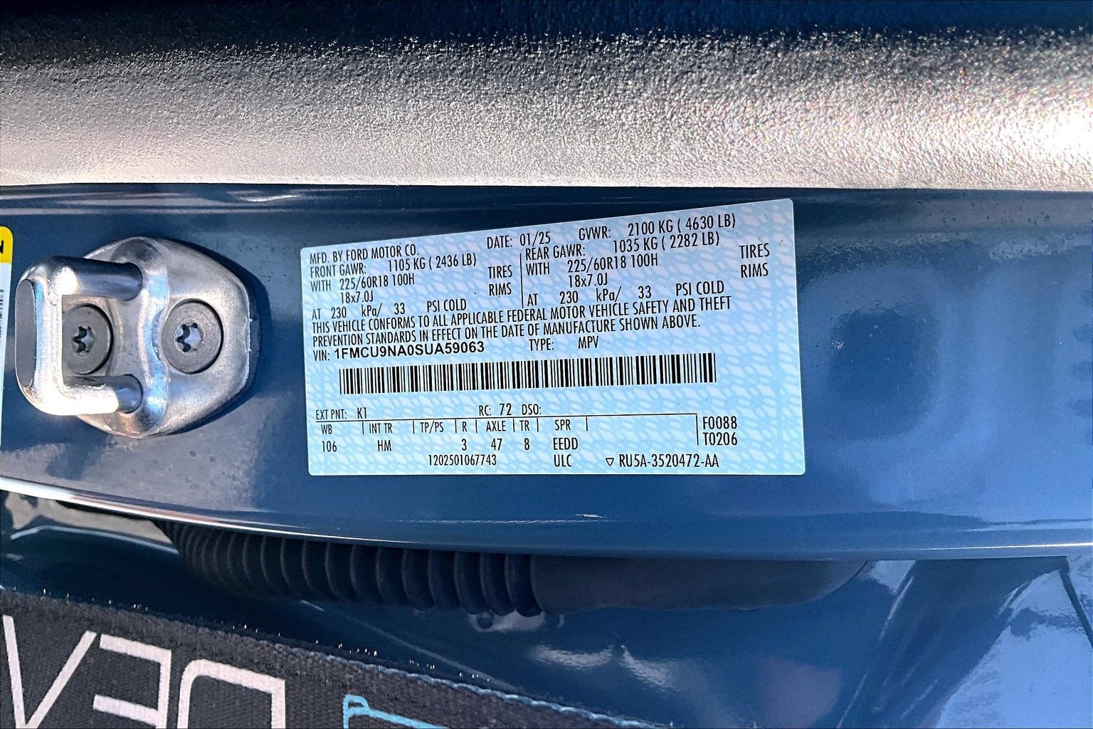 2025 Ford Escape ST-Line Select