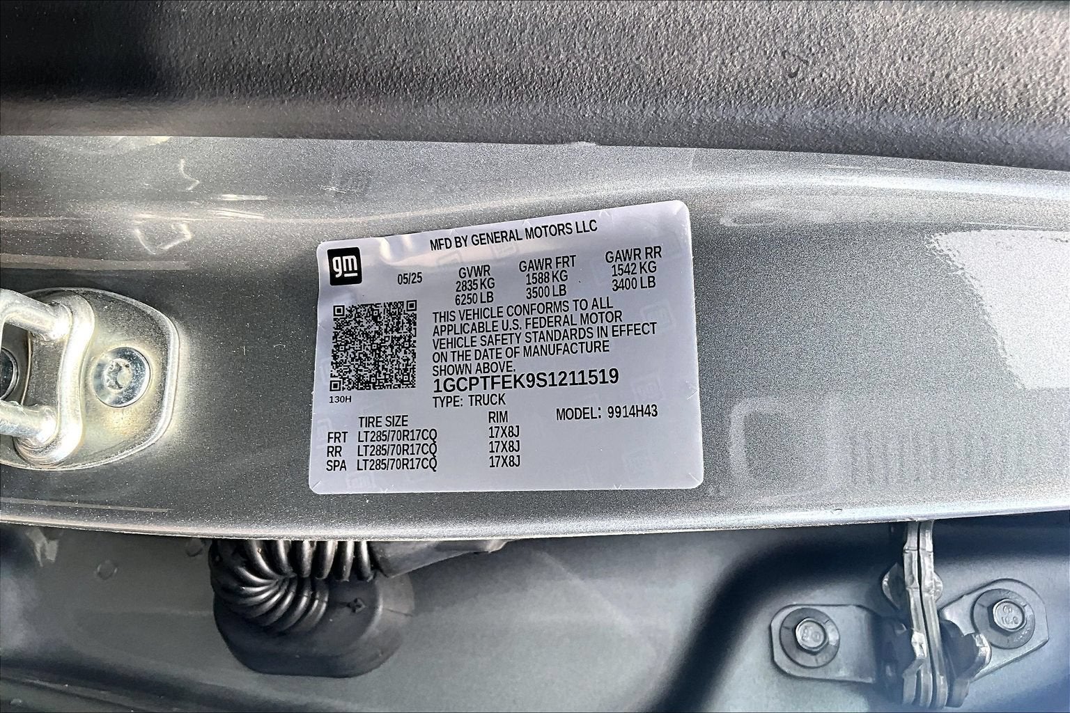2025 Chevrolet Colorado 4WD ZR2