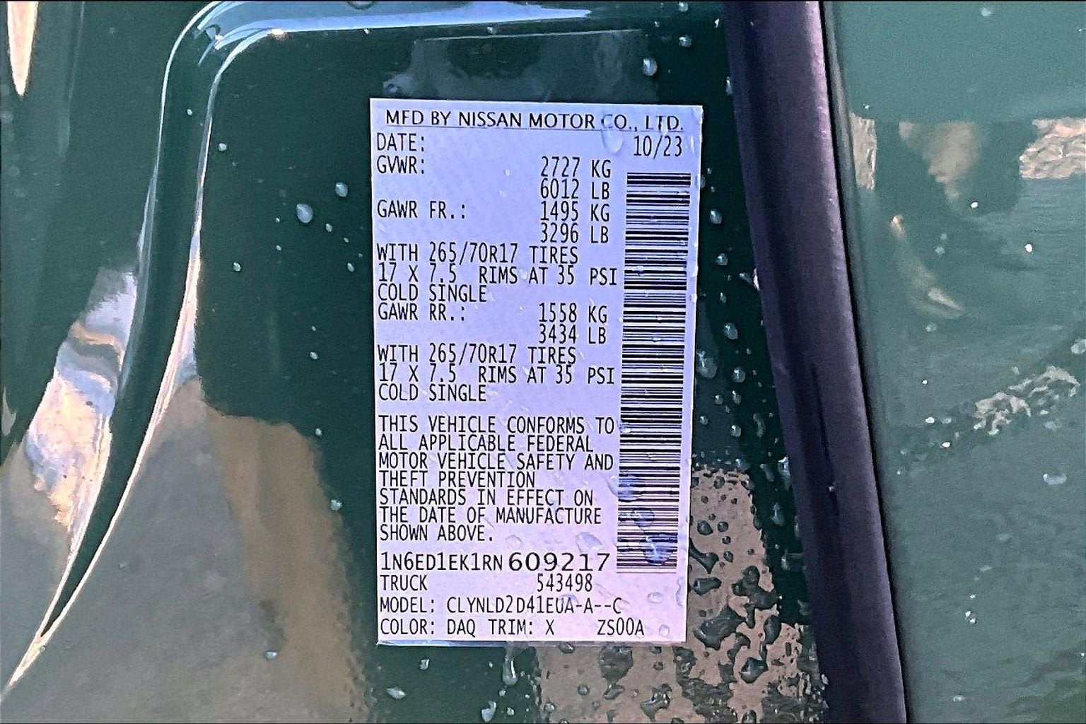 2024 Nissan Frontier PRO-4X