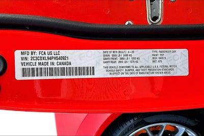 2023 Dodge Charger SRT Hellcat Redeye Widebody