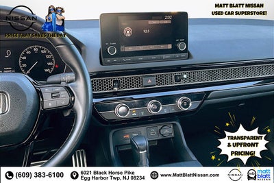 2022 Honda Civic Sedan Sport