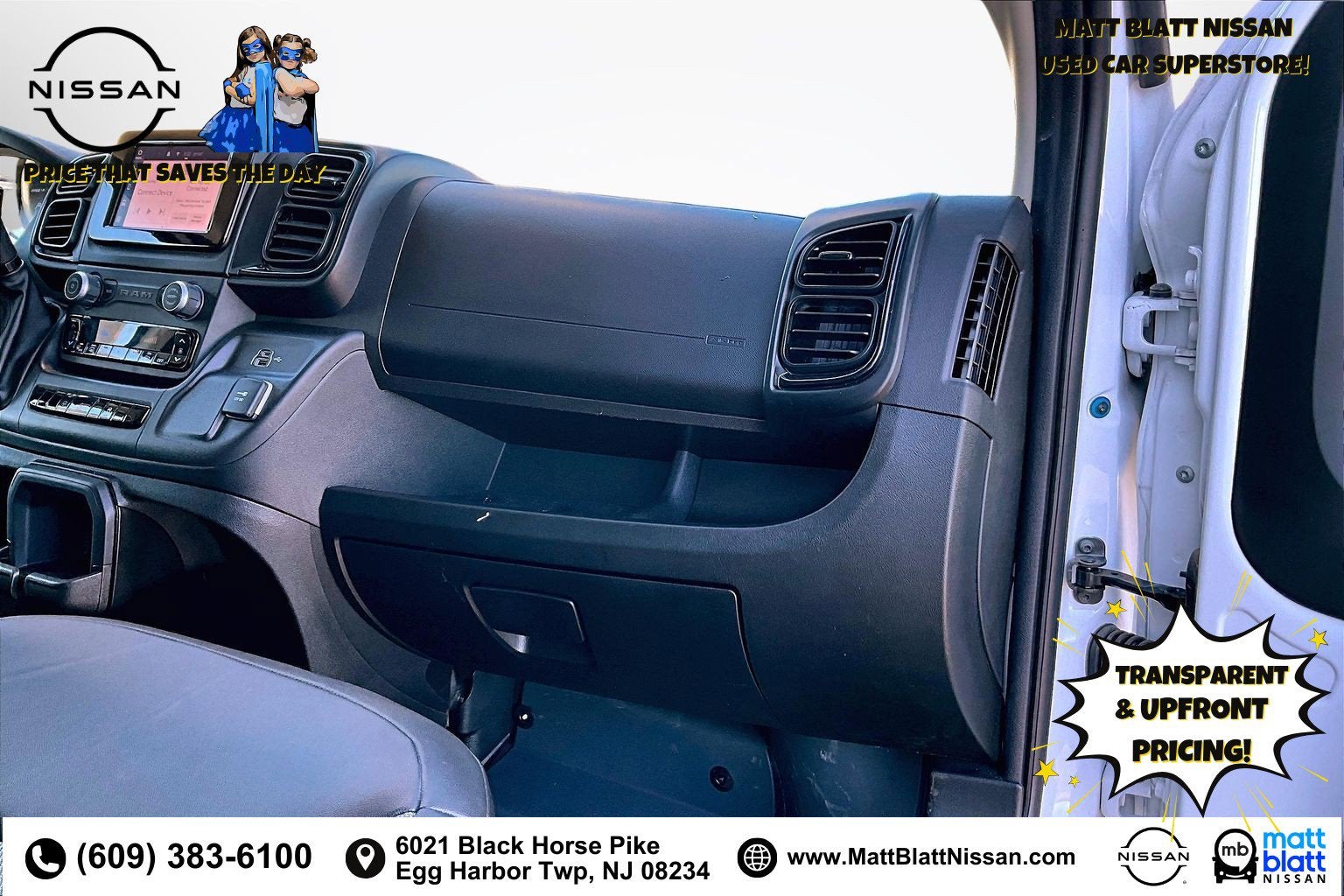 2025 RAM ProMaster Cargo Van Tradesman