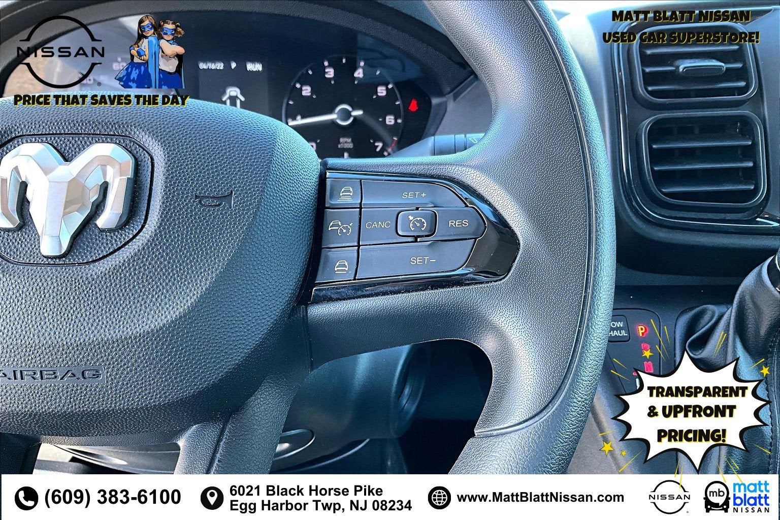 2025 RAM ProMaster Cargo Van Tradesman