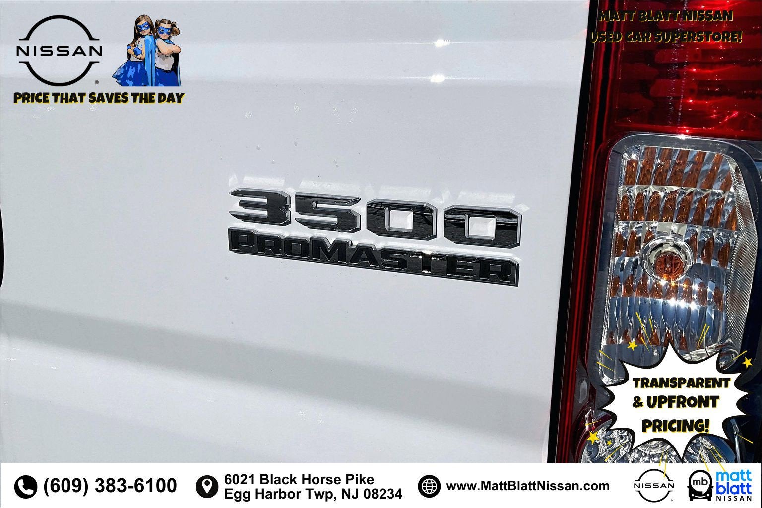 2025 RAM ProMaster Cargo Van Tradesman