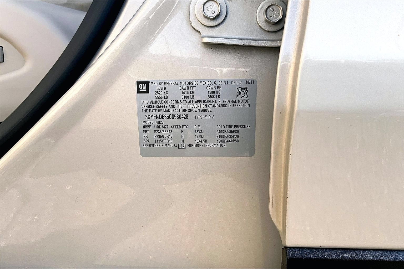 2012 Cadillac SRX Luxury Collection