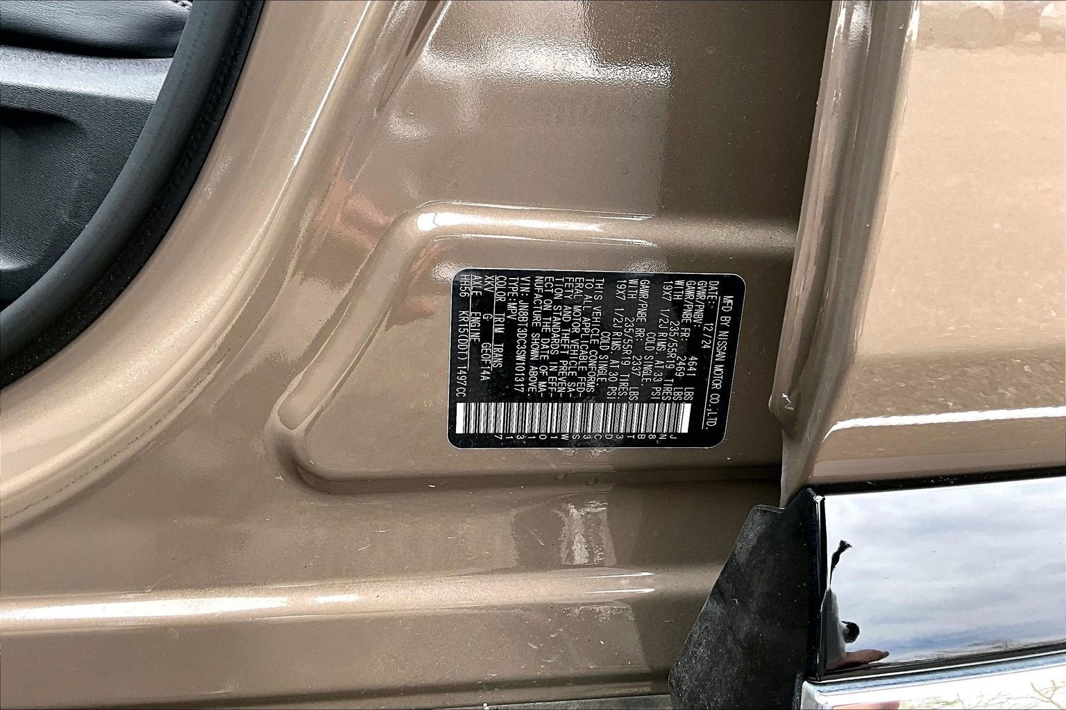 2025 Nissan Rogue Platinum