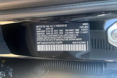 2023 Porsche Cayenne Platinum Edition