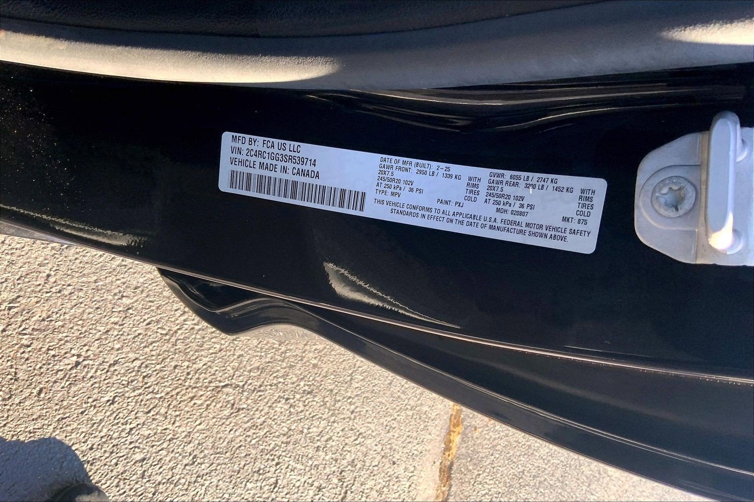 2025 Chrysler Pacifica Limited