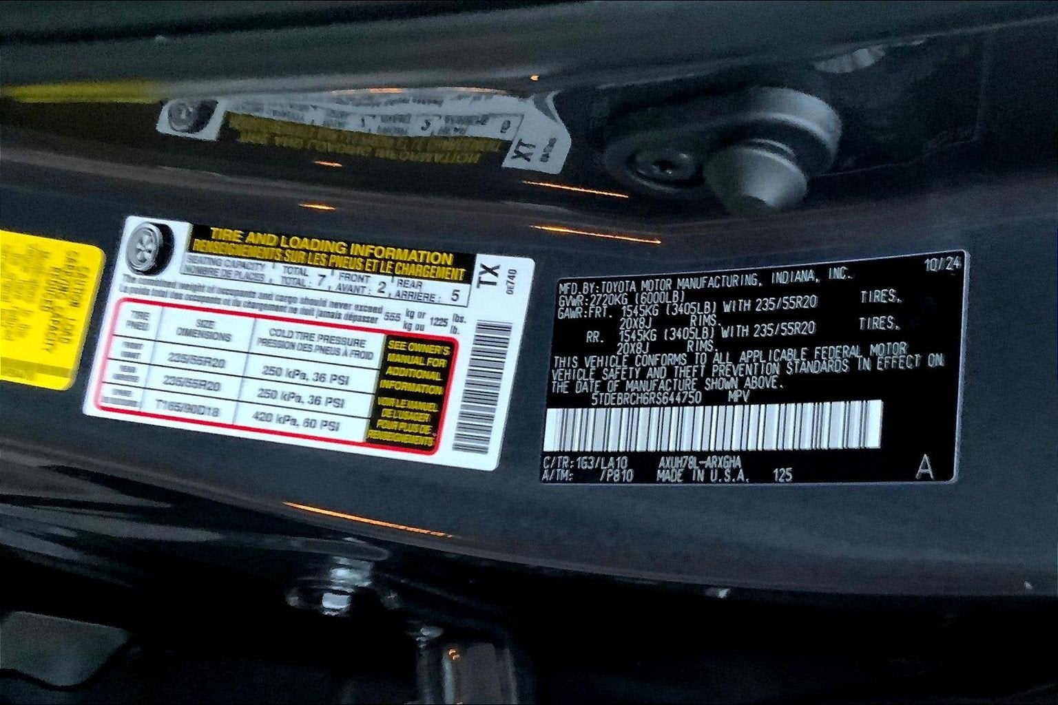 2024 Toyota Highlander Platinum