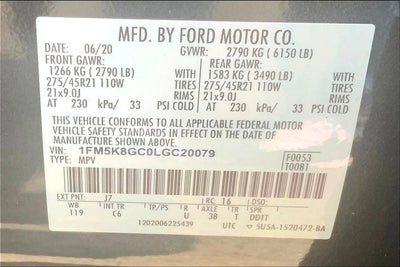 2020 Ford Explorer ST