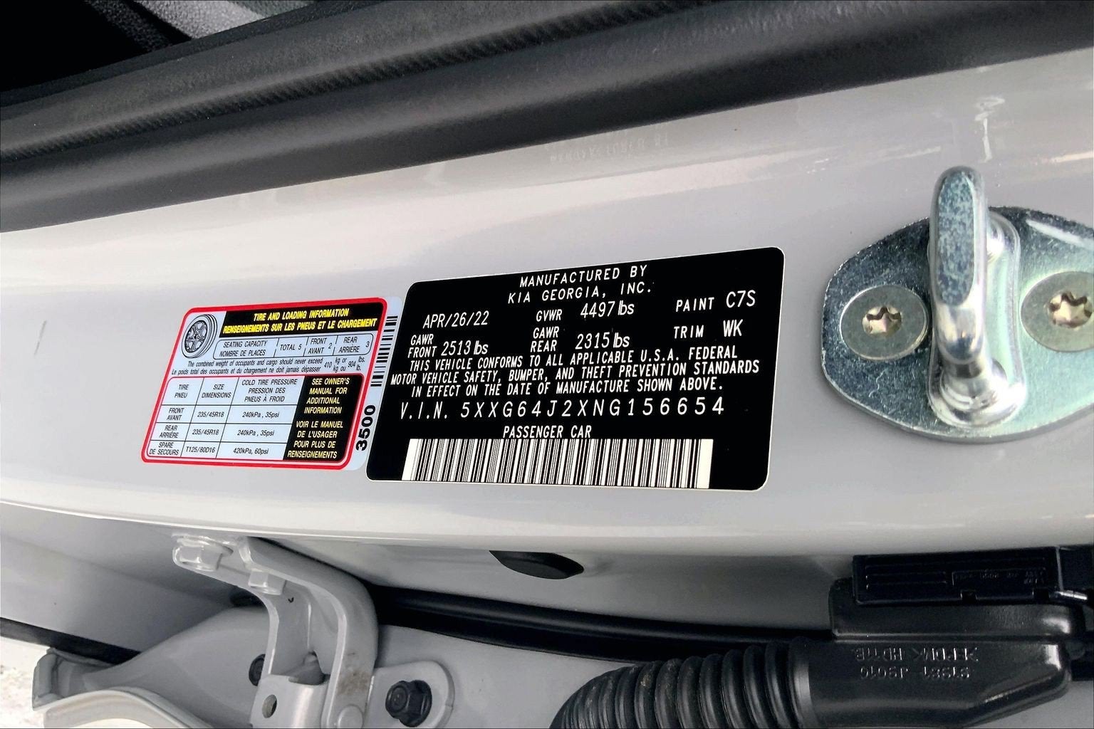 2022 Kia K5 GT-Line