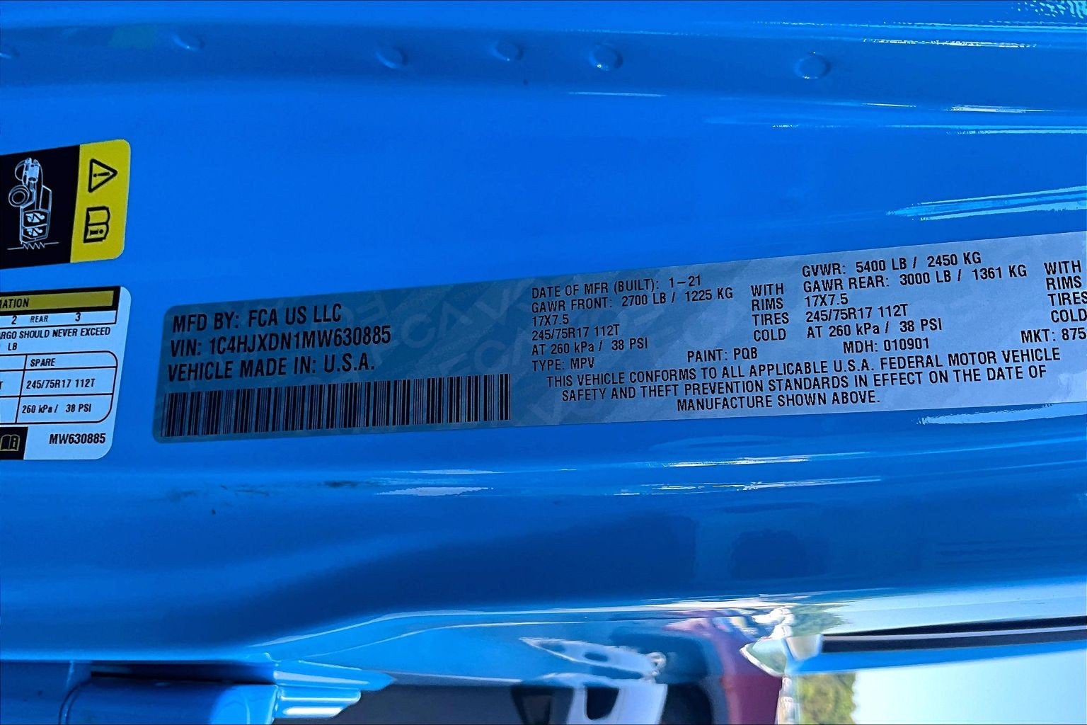 2021 Jeep Wrangler Unlimited Islander