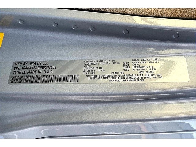 2022 Jeep Wrangler Unlimited Rubicon