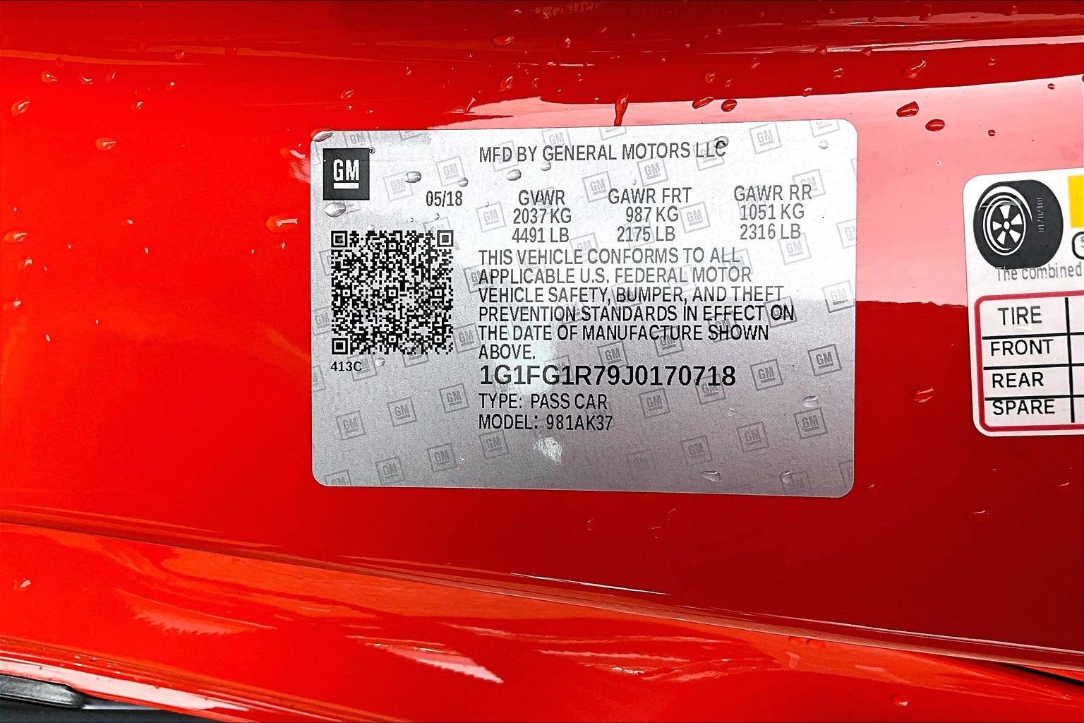 2018 Chevrolet Camaro 2SS