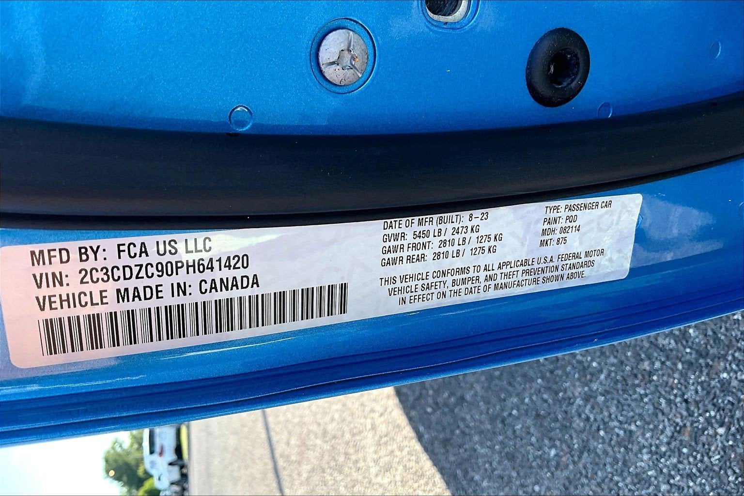 2023 Dodge Challenger SRT Hellcat Jailbreak