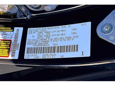 2023 Toyota Tundra 4WD SR5