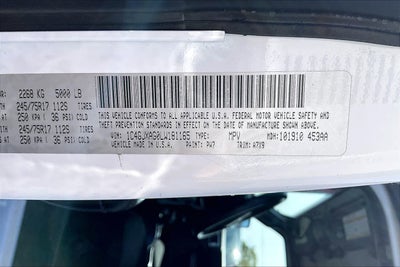 2020 Jeep Wrangler Sport S