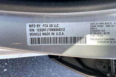 2022 RAM 1500 Laramie