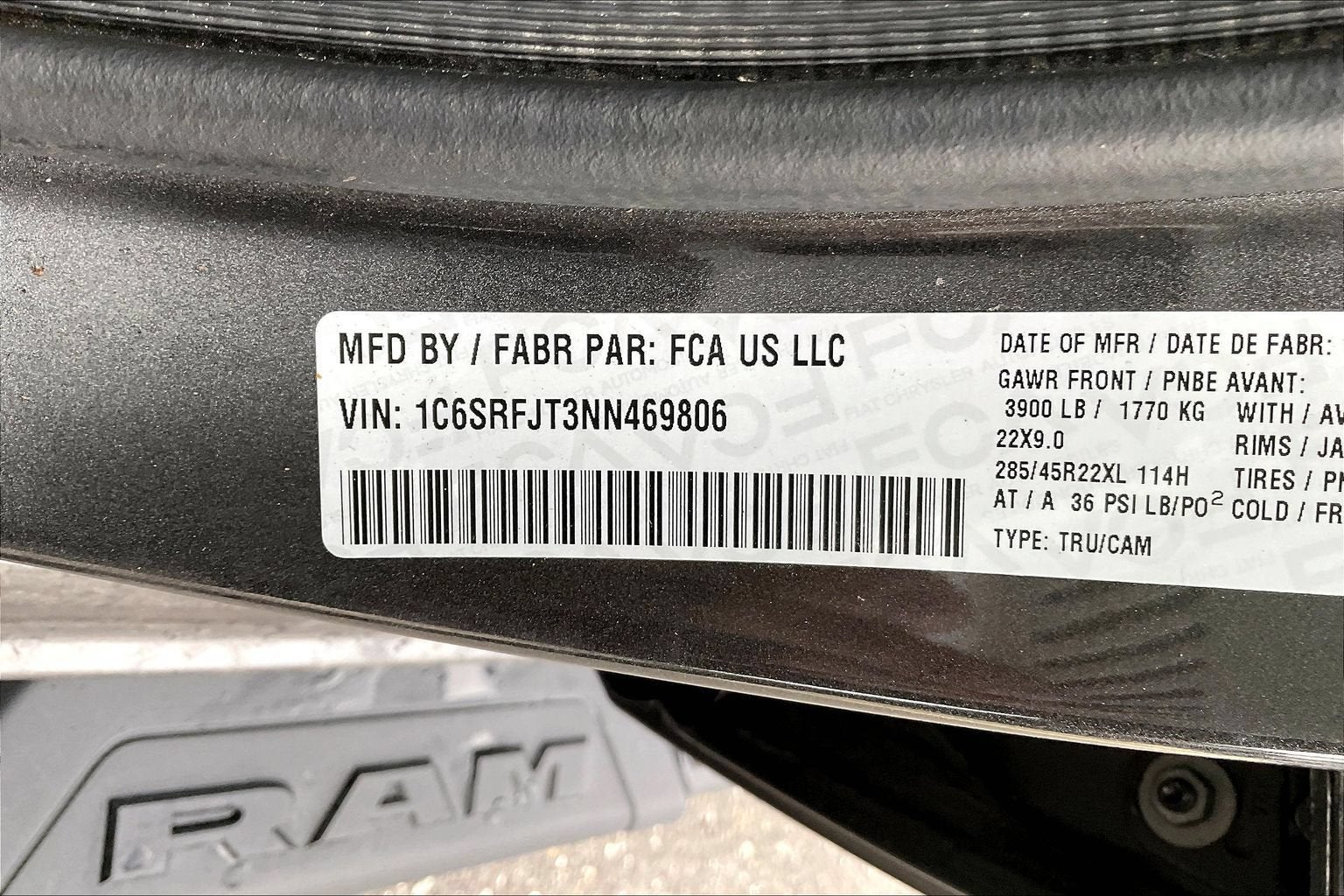 2022 RAM 1500 Laramie