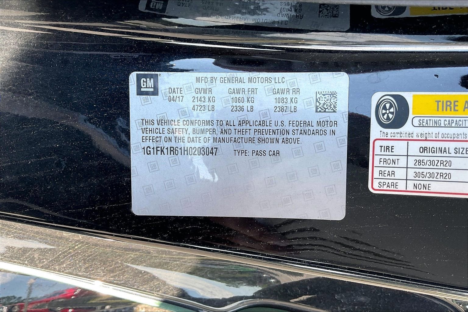 2017 Chevrolet Camaro ZL1