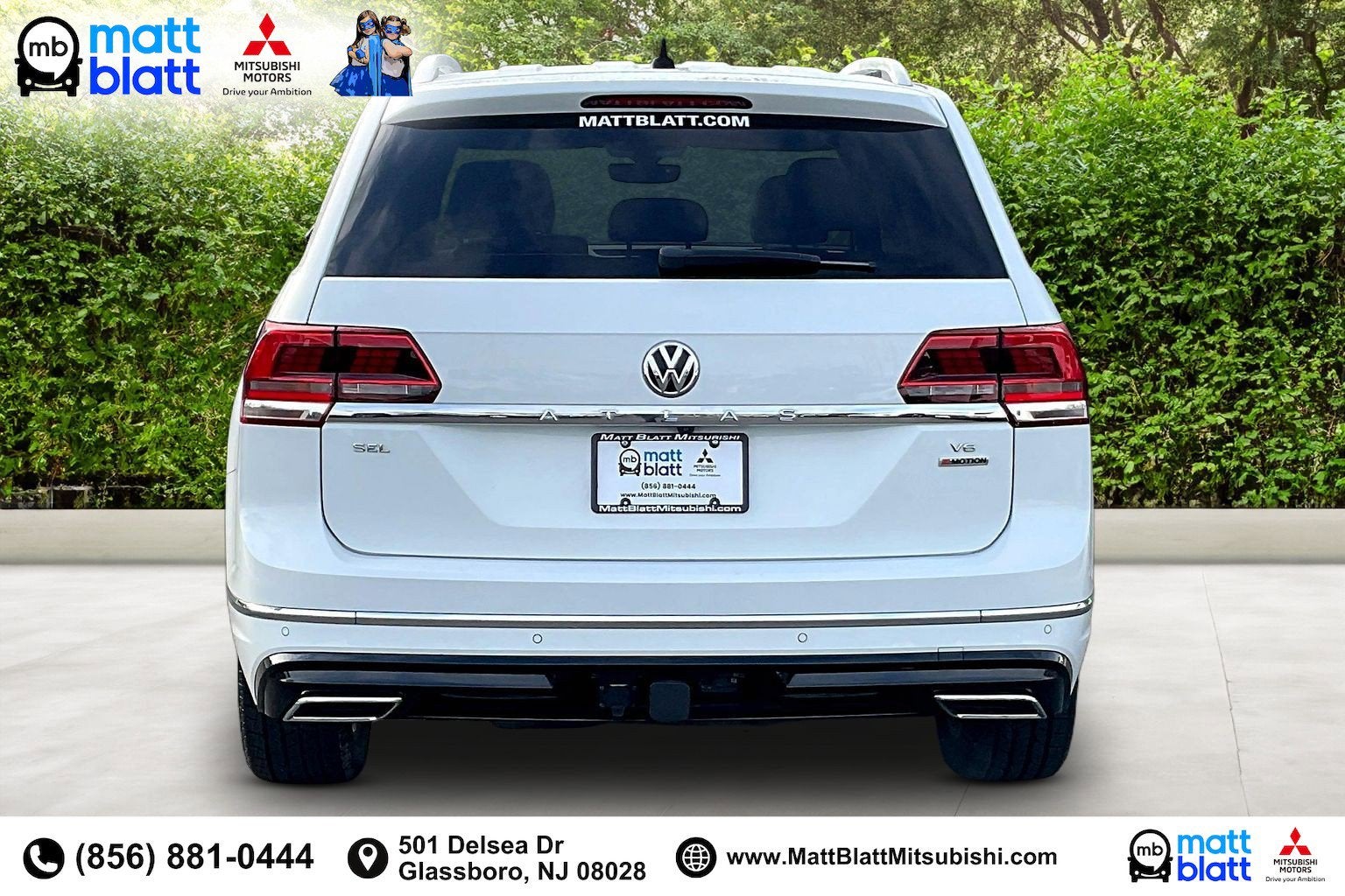 2019 Volkswagen Atlas 3.6L V6 SEL R-Line