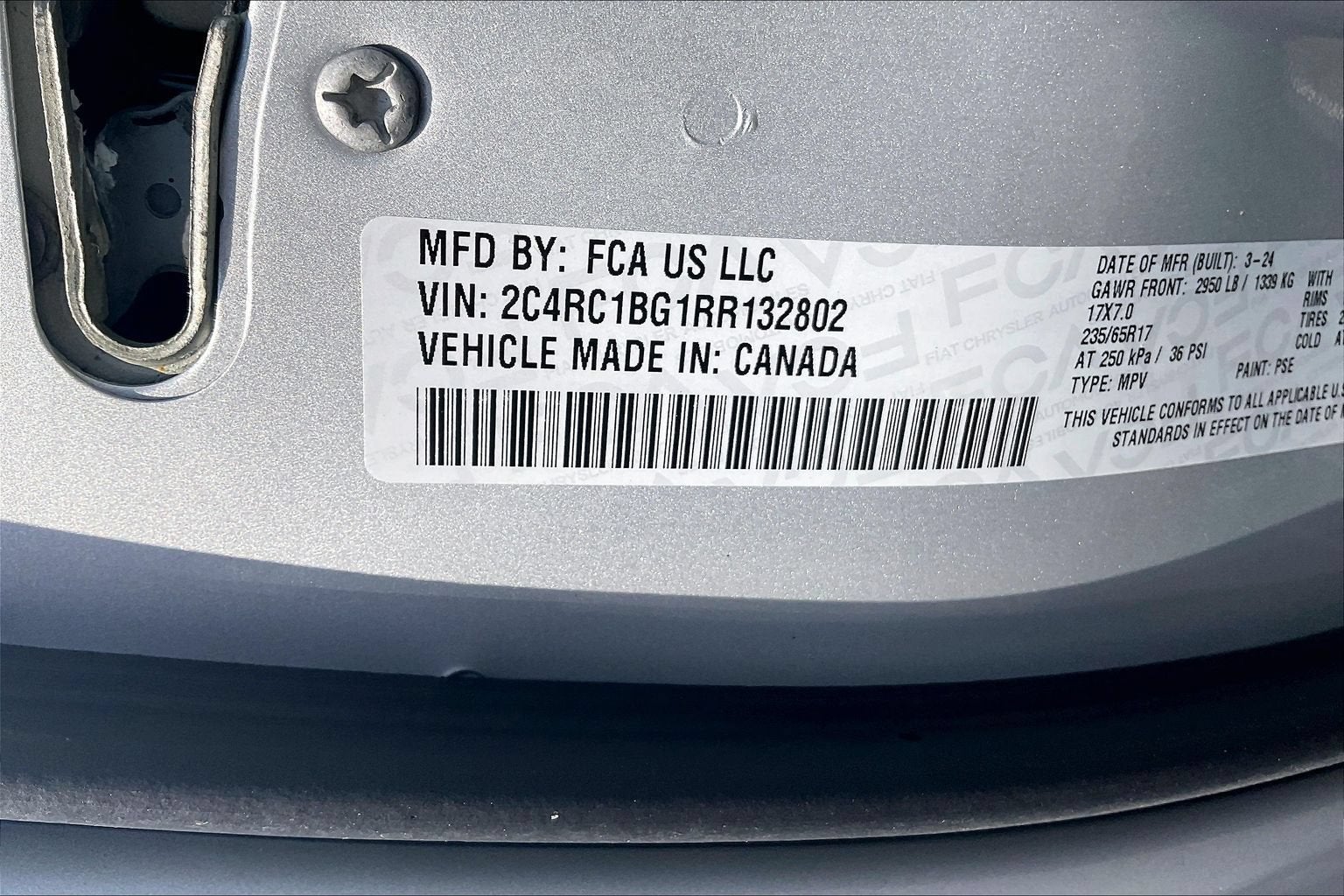 2024 Chrysler Pacifica Touring L