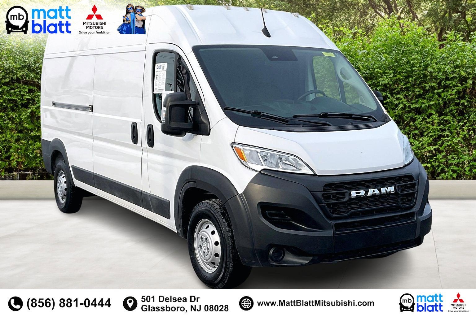 2023 RAM ProMaster Cargo Van High Roof