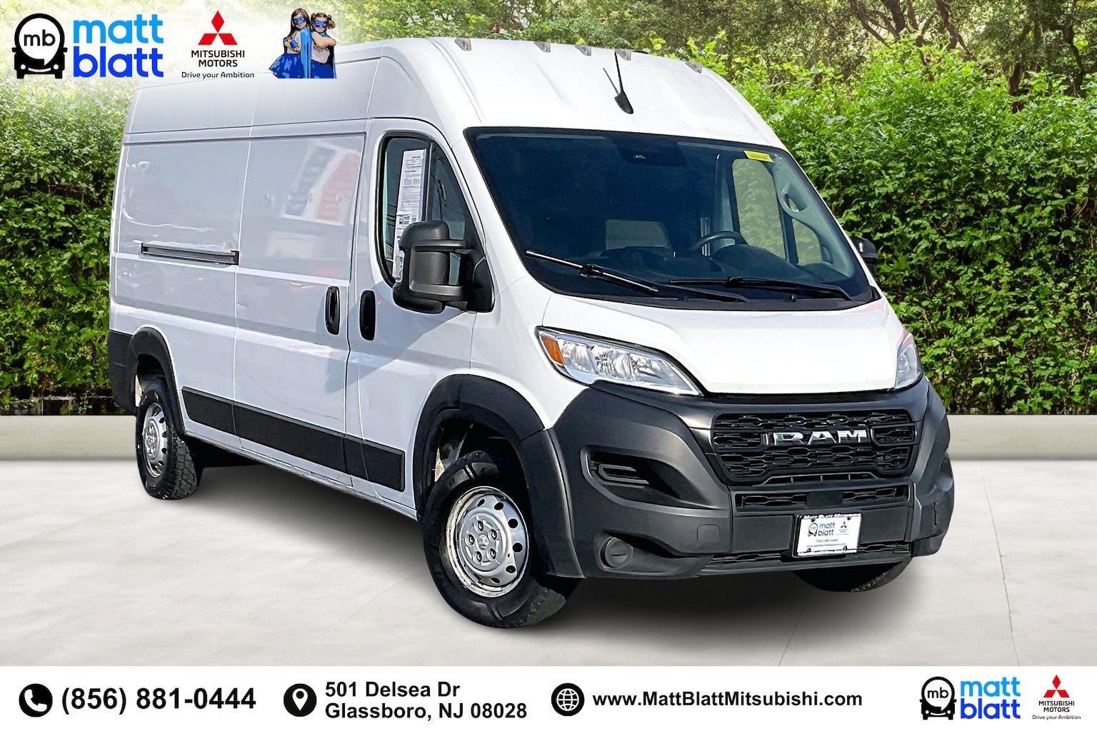 2023 RAM ProMaster Cargo Van High Roof