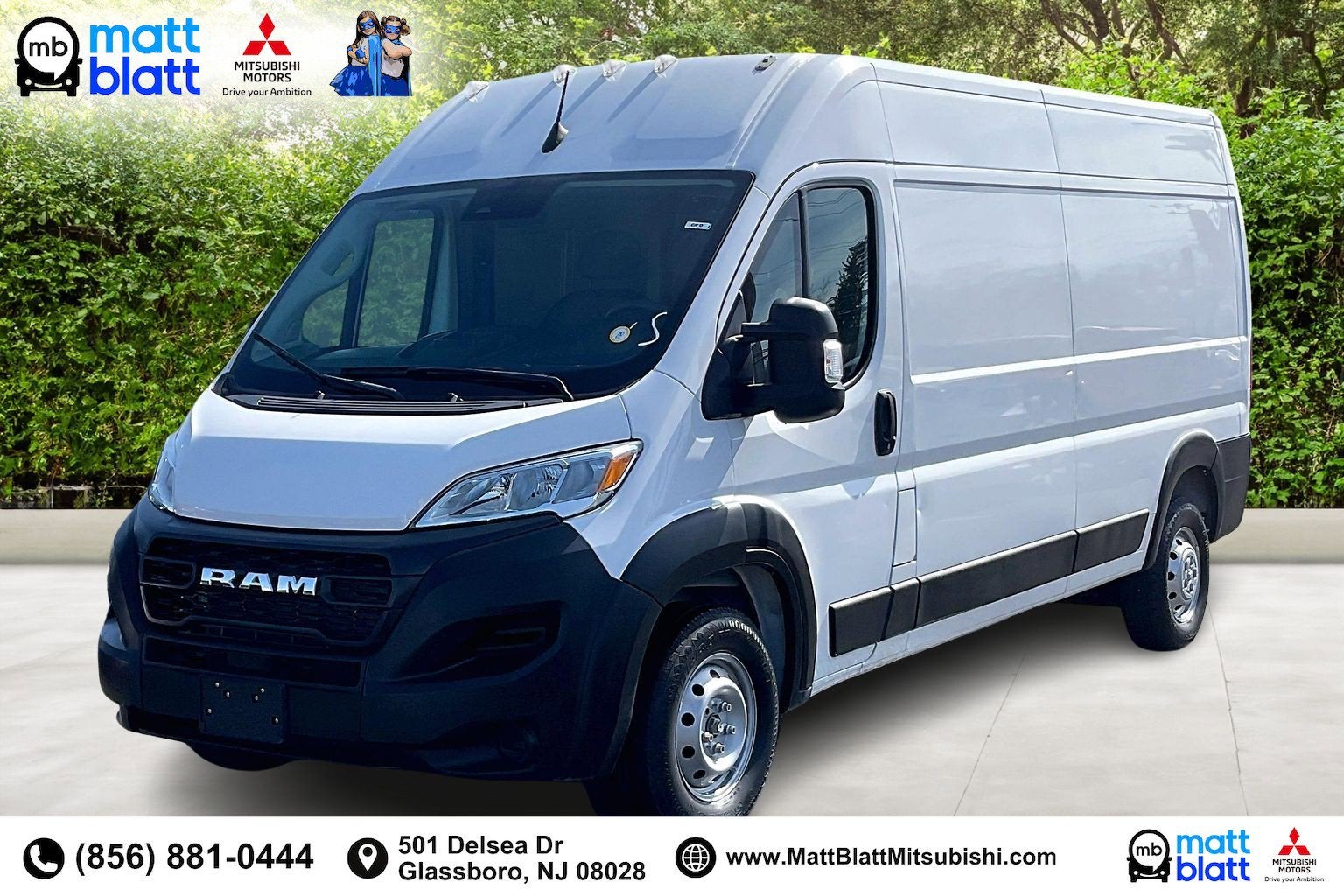 2023 RAM ProMaster Cargo Van High Roof