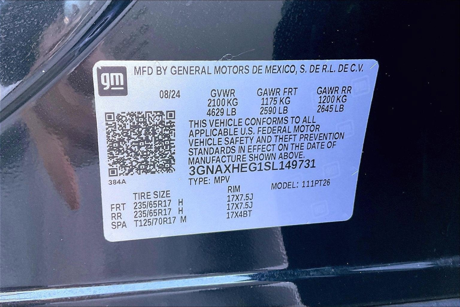 2025 Chevrolet Equinox FWD LT