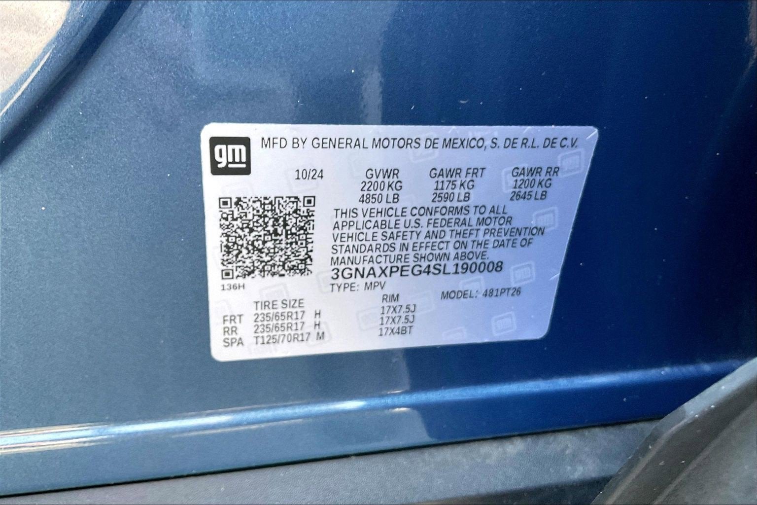 2025 Chevrolet Equinox AWD LT