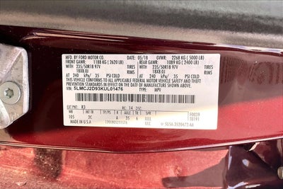 2019 Lincoln MKC Select