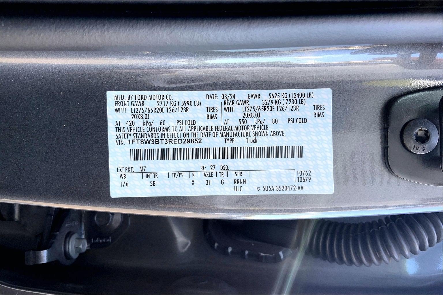 2024 Ford Super Duty F-350 SRW LARIAT