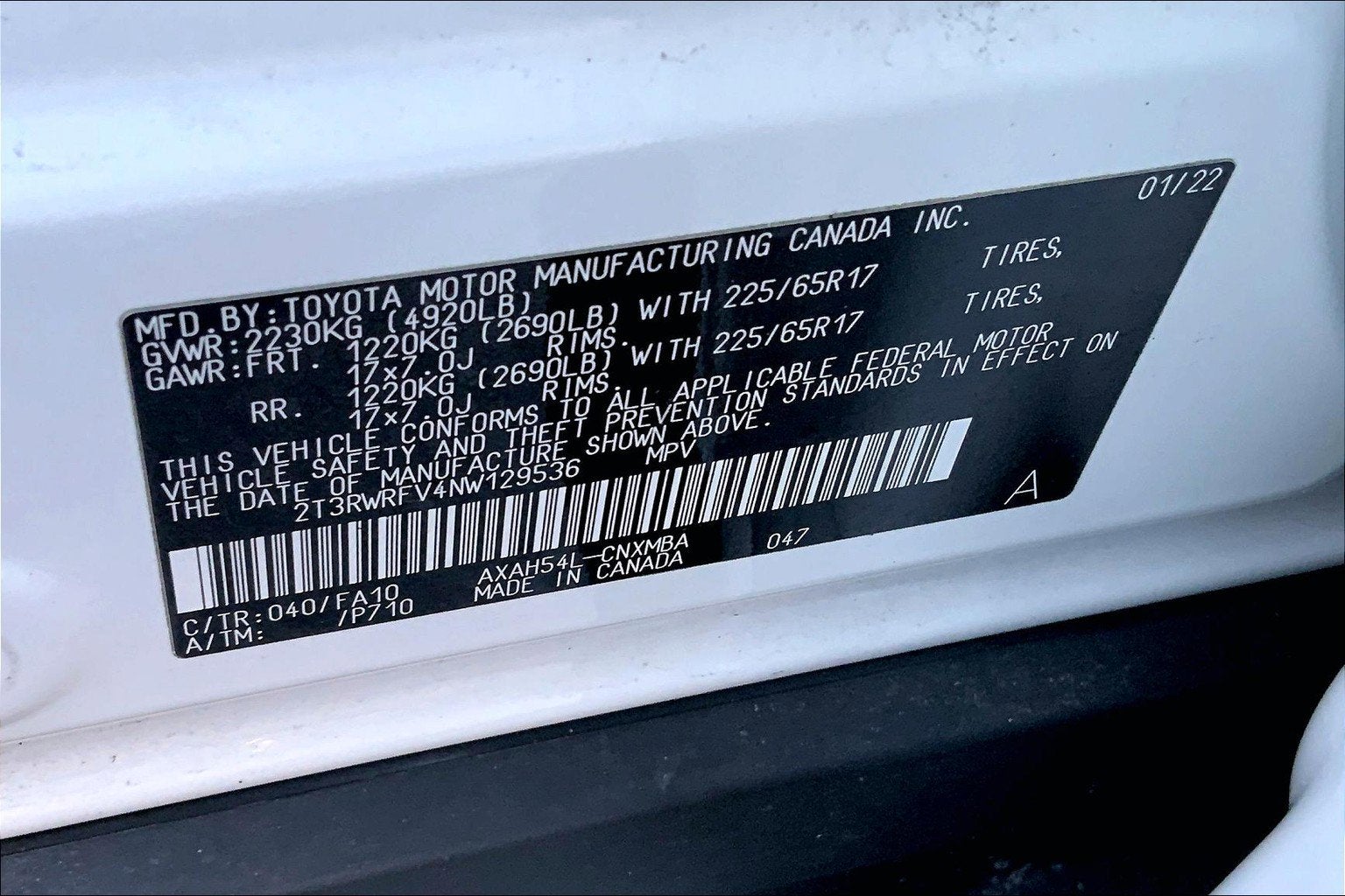 2022 Toyota RAV4 Hybrid XLE