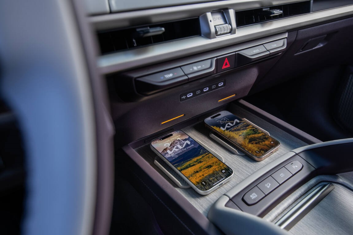 2027 Kia Telluride Hybrid driving lifestyle