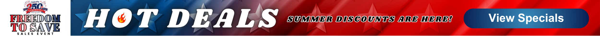 Desktop Banner — Hot Deals